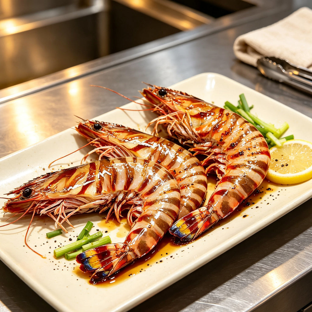 Fresh Raw Whole Tiger Prawns