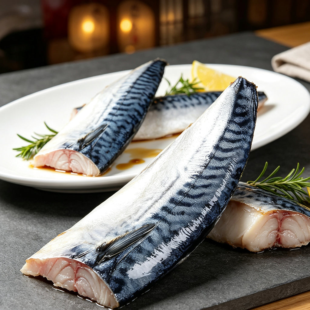Premium Fresh Raw Mackerel Fillets